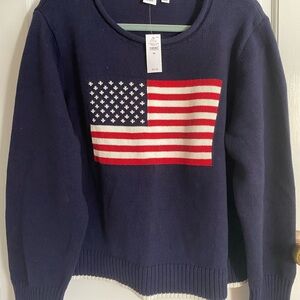 GAP Dark Blue Sweater with Flag Design